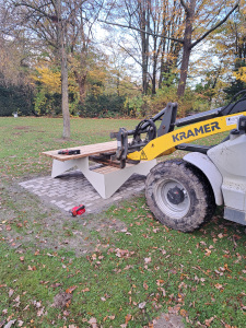 Aufstellung im Hillegosser Zentrum, Oktober 2025
