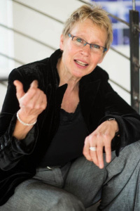 Claudia Kohl ist mit dem Bielefelder Kulturpreis ausgezeichnet worden. Foto: Jürgen Volkmann 