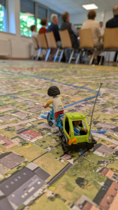 In einem Beteiligungs-Workshop stand vor allem das persönliche Mobilitätsverhalten der Teilnehmenden im Vordergrund. Foto: Mobildenker GmbH | ikoono