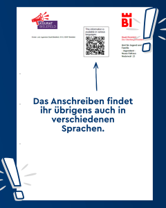 KiJuRat: Anschreiben in verschiedenen Sprachen