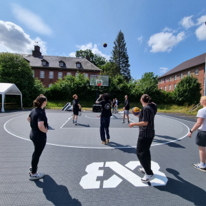 3x3 Basketballplatz auf dem Gelände der Rochdale-Kaserne in Bielefeld