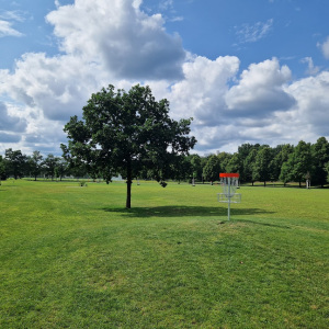 Discgolf im Ost-West-Grünzug in Sennestadt