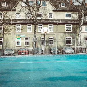 Multifunktionales Kleinspielfeld am Lindenplatz in Bielefeld